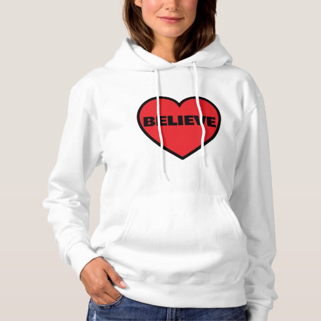Glaube Sweatshirt (Vorderseite)