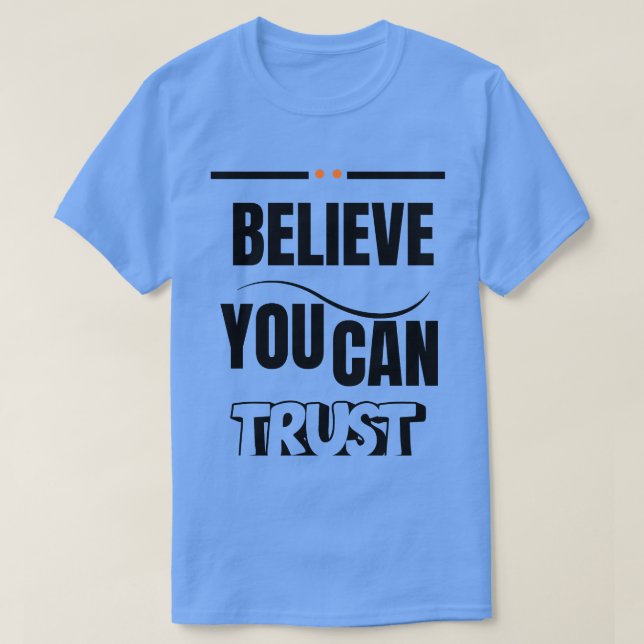 Glaube T-Shirt (Design vorne)