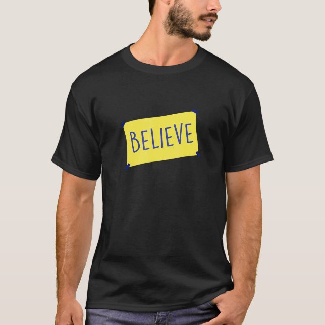 Glaube T-Shirt inspirierendes Motivationsangebot f (Vorderseite)