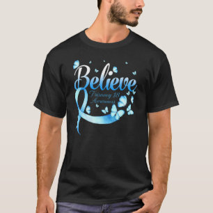 Glaube Trisomy 18 Butterfly zur Bewusstseinsbildun T-Shirt