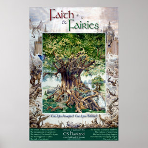 Glaube u. Fee-Plakat Poster