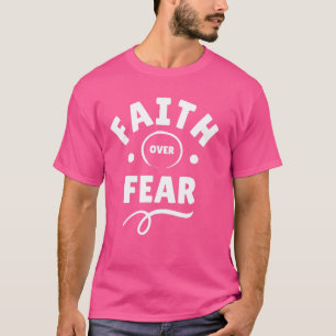 Glaube über Angst Bibel Verse Psalm 344 T-Shirt