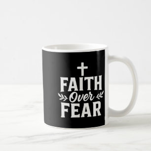 Glaube Über Angst Christlicher Motivierender Bibel Kaffeetasse