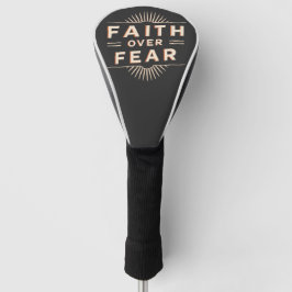 Glaube über Angst Golf Headcover