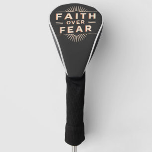 Glaube über Angst Golf Headcover