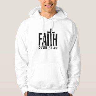 Glaube über Angst Hoodie