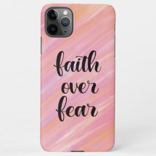 Glaube über Angst iPhone 11Pro Max Hülle