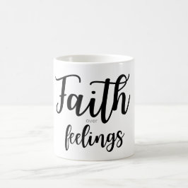 Glaube Über Gefühle Kaffeetasse