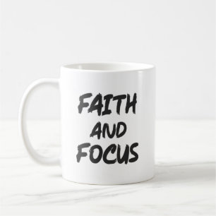 Glaube und Fokus - Christliches Erfolgsspiel Kaffeetasse