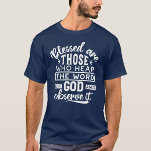 Glaube und Gehorsam – Inspirierende Schrift T-Shirt