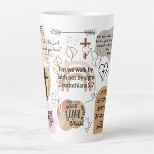 Glaube und Hoffnung Milchtasse