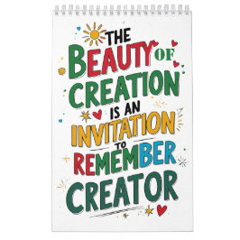 Glaube und Reflektion - Inspiration Kalender