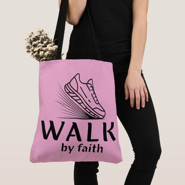 Glaube und Schritt  Tasche (Von Nahem)