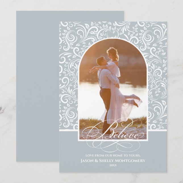 Glaube Weihnachten Foto (Vorne/Hinten)