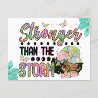 Glaube, wenn Gott für uns ist, die gegen uns sein  Postkarte