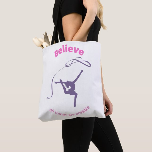 Glauben, alle Dinge sind möglich rhythmische Gymna Tasche (Von Nahem)