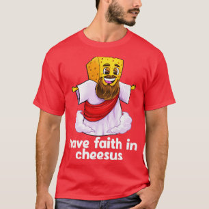 Glauben an den Cheesus Jesus Christus Christlichen T-Shirt