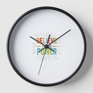 Glauben an den Power Uhr
