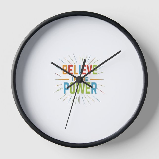 Glauben an den Power Uhr (Vorderseite)