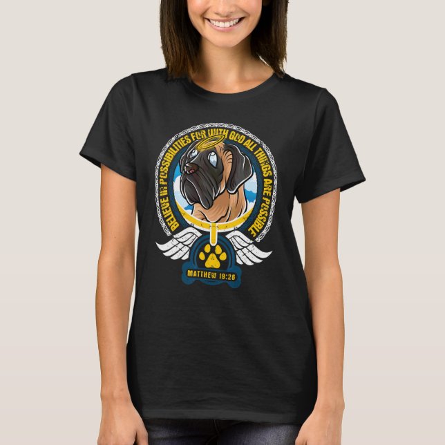Glauben an Möglichkeiten Christliche Gottsbibel En T-Shirt (Vorderseite)