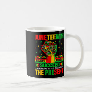 Glauben erreichen Erfolg unter Ehrung der Vergange Kaffeetasse