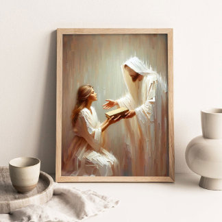 Glauben finden, Christliche Kunst, Jesus Christus Poster