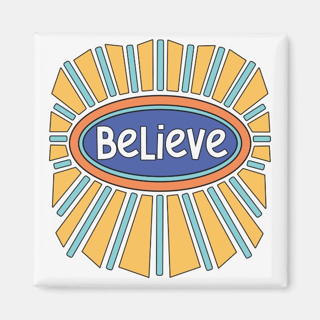 Glauben - Glauben haben Magnet (Vorne)