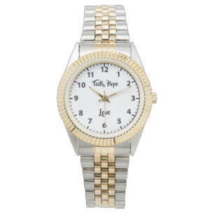 GLAUBEN, HOFFNUNG, LIEBE ARMBANDUHR