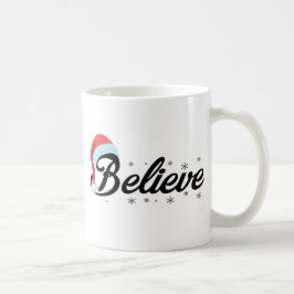 Glauben - Ich glaube an Weihnachten im Weihnachtsm Kaffeetasse