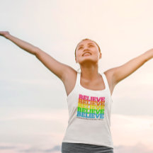 Glauben Neon Rainbow