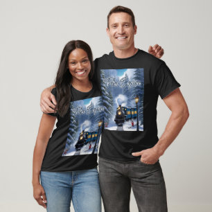 Glauben - Polar Express Black T-Shirt