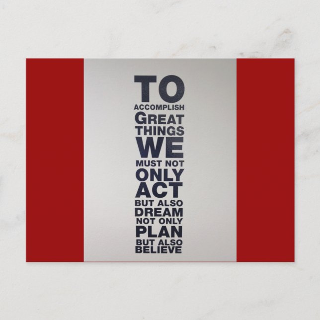 glauben postkarte (Vorderseite)