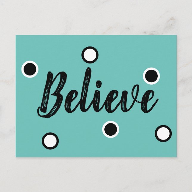 glauben postkarte (Vorderseite)