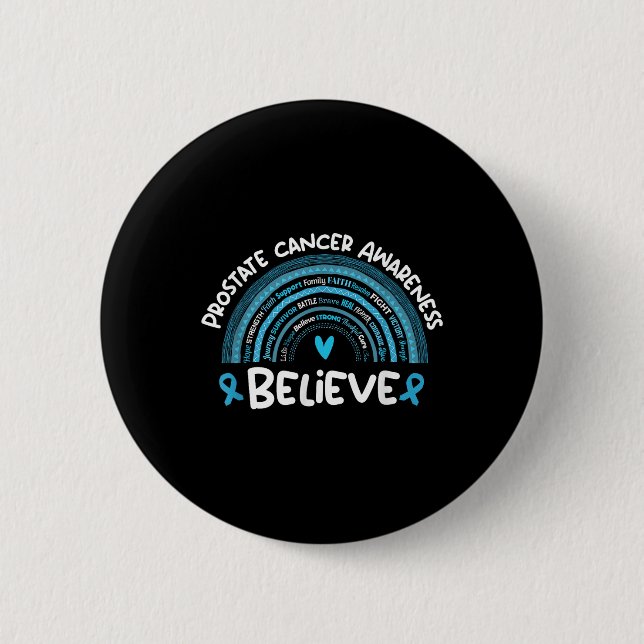 Glauben Prostatakrebs-Bewusstsein Monat _ Prostata Button (Vorderseite)