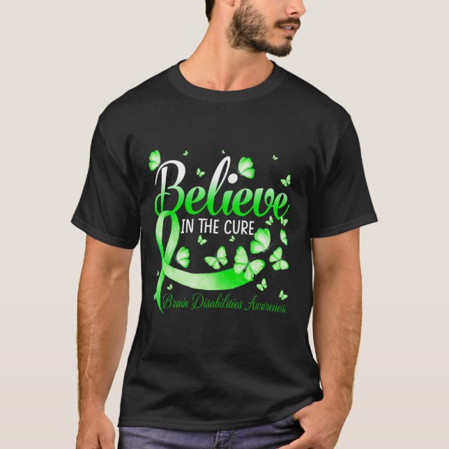 Glauben Sie an das Bewusstsein für die körperliche T-Shirt (Vorderseite)