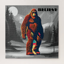 Glauben Sie an das Mystery Bigfoot Zitat für Abent
