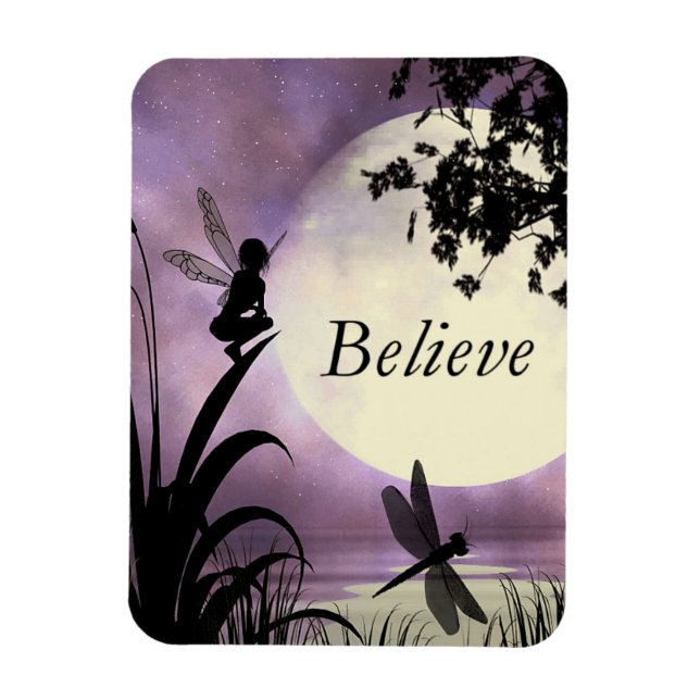 Glauben Sie an den Fairies-Magneten Magnet (Vertikal)