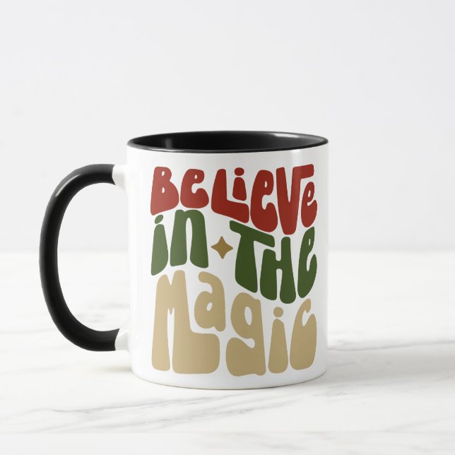 GLAUBEN SIE AN DEN ZAUBER TASSE (Links)
