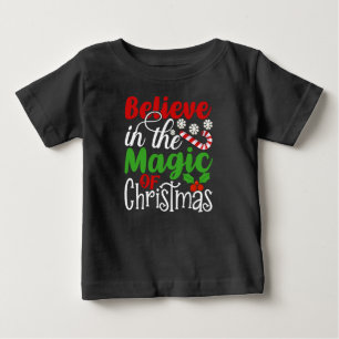 Glauben Sie an den Zauber von Weihnachten-82301 Baby T-shirt