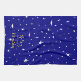 Glauben Sie an die Magie der Weihnachtsküchen Hand Geschirrtuch