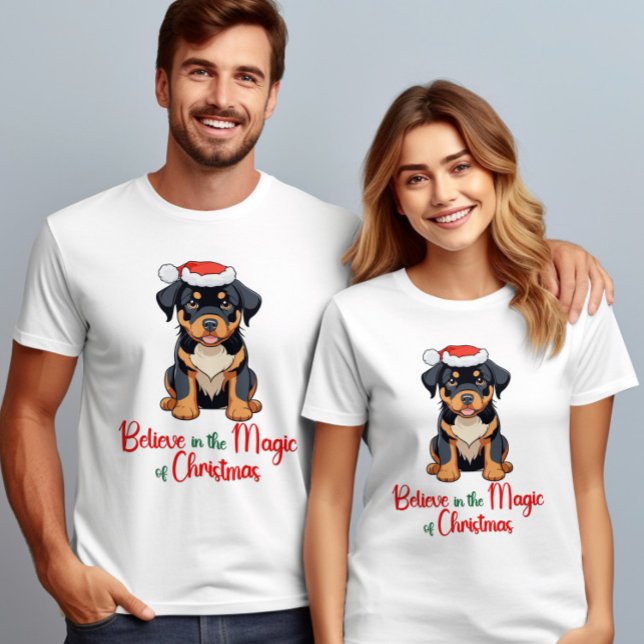 Glauben Sie an die Magie der Weihnachtszeit Niedli T-Shirt (Von Creator hochgeladen)