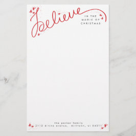 Glauben Sie an die Magie des Briefpapier