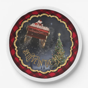 Glauben Sie an die Teller des Magic Paper