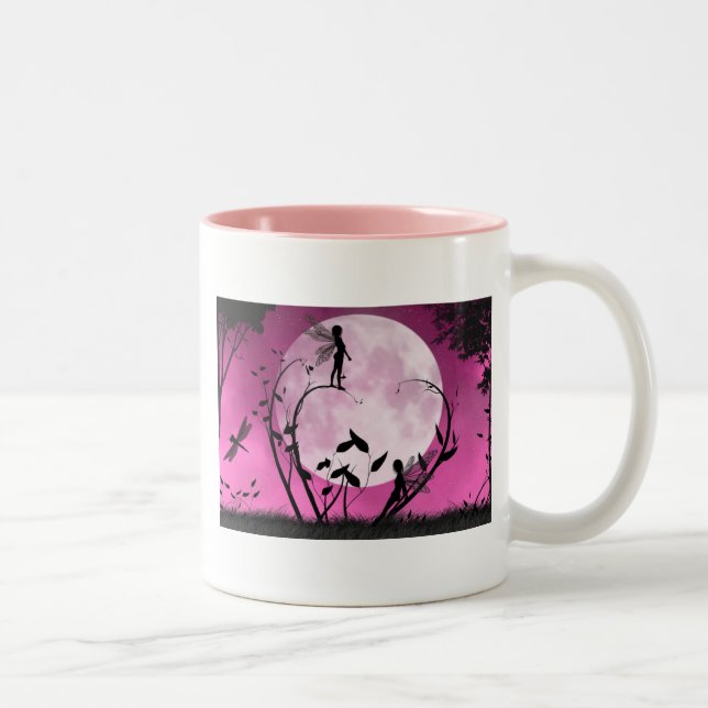 Glauben Sie an Fee-Tasse Zweifarbige Tasse (Rechts)