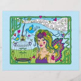 Glauben Sie an Ihr selbst_Flachpapier Blatt 11"x 8