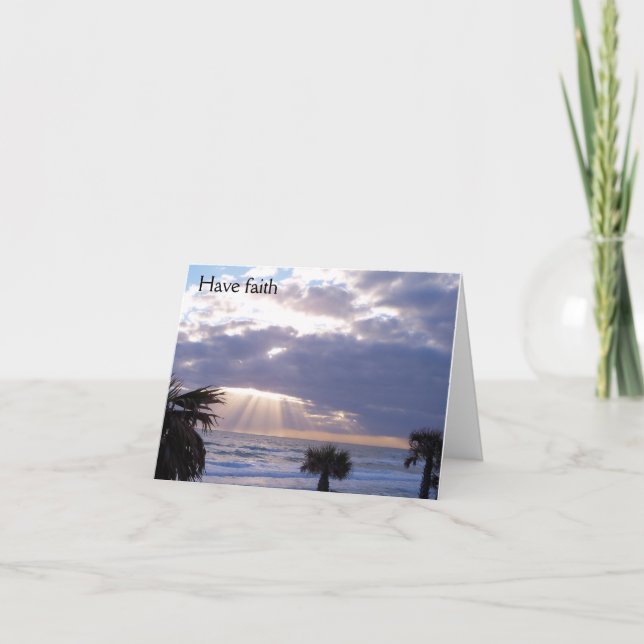 Glauben Sie an Ihre Karte (Vorderseite)