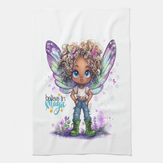 Glauben Sie an Magic Lil' Küchentücher (Vertikal)