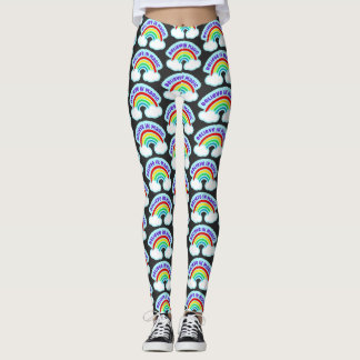 Glauben Sie an magisches Retro-Design Leggings