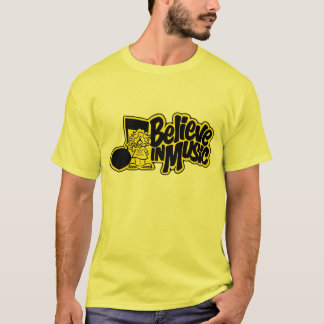Glauben Sie an Musik-Platten und Bänder T-Shirt