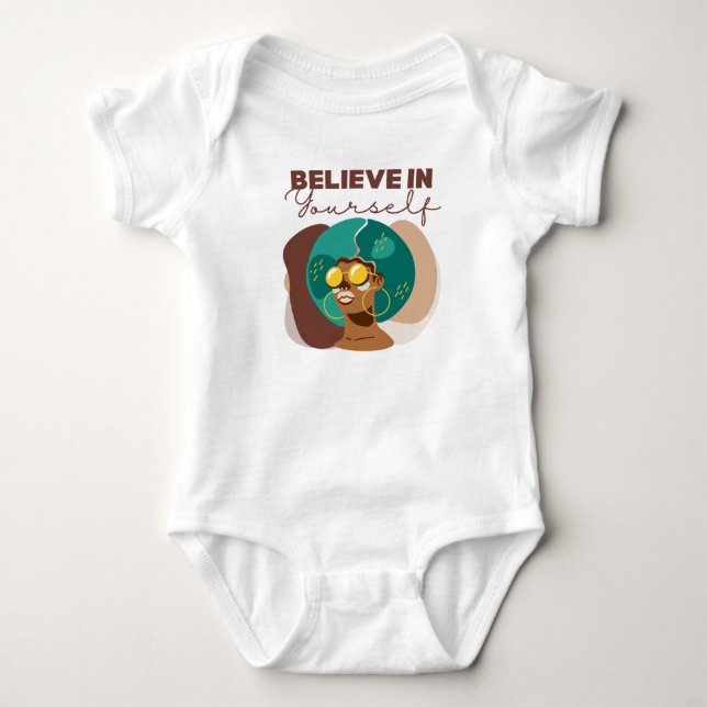 Glauben Sie an sich selbst T - Shirt (Vorderseite)